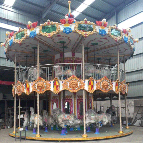 kiddie carousel merry go round