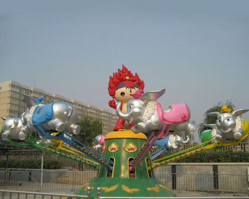 buy quality self cotnrol flying elephant rides for kids for sale