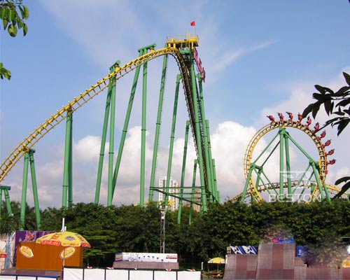 quality giant suspension roller coaster rides in Beston Amusement
