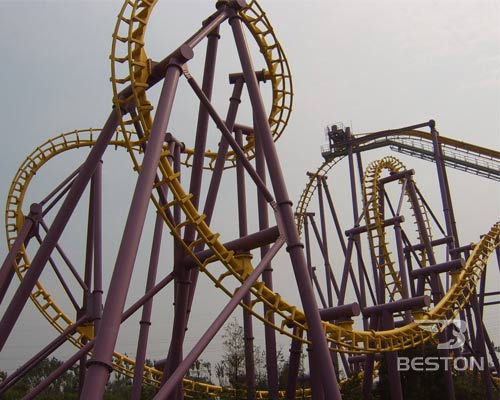 buy quality suspended type roller coaster in Beston