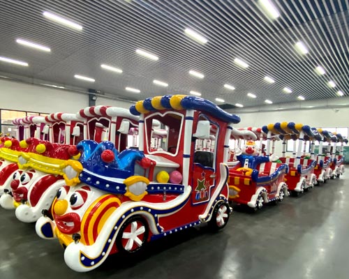Clown Style Trackless Trains for Sale of Beston Amusement